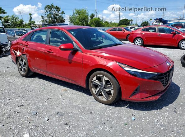 KMHLS4AG6PU418717 2023 HYUNDAI ELANTRA Red Առջևի աջ