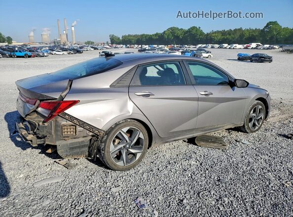 KMHLS4AG6PU613734 2023 HYUNDAI ELANTRA Silver Հետևի աջ