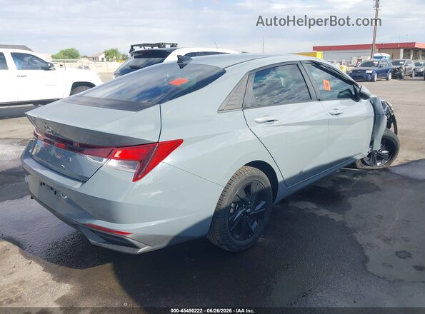 KMHLS4AG7MU193638 2021 HYUNDAI ELANTRA Gray Tył prawy