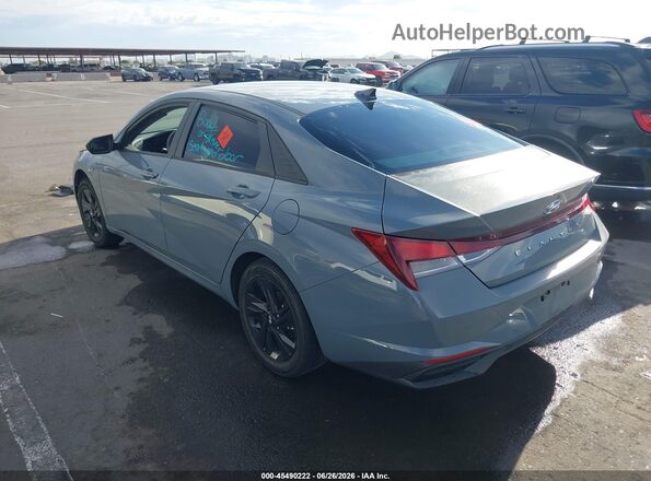 KMHLS4AG7MU193638 2021 HYUNDAI ELANTRA Gray Tył lewy