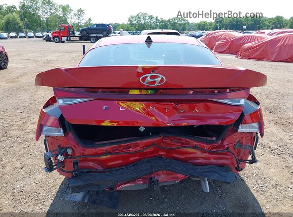KMHLS4AG7NU336279 2022 HYUNDAI ELANTRA Red 