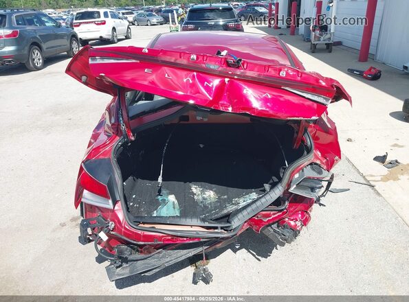 KMHLS4AG7NU342843 2022 HYUNDAI ELANTRA Red 