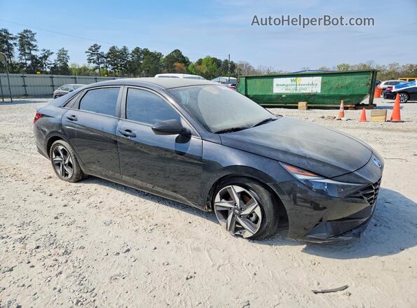 KMHLS4AG7PU526148 2023 HYUNDAI ELANTRA Black 