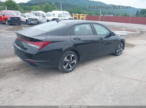 KMHLS4AG7PU595793 2023 HYUNDAI ELANTRA Black Tył prawy