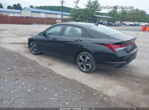 KMHLS4AG7PU595793 2023 HYUNDAI ELANTRA Black Tył lewy
