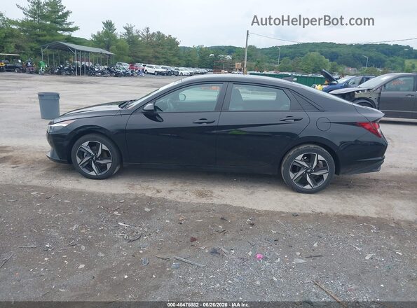 KMHLS4AG7PU595793 2023 HYUNDAI ELANTRA Black Widok wnętrza 360 stopni