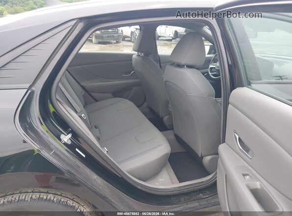 KMHLS4AG7PU595793 2023 HYUNDAI ELANTRA Black Widok naklejki z numerem VIN