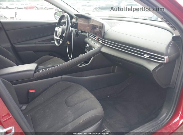 KMHLS4AG7PU597656 2023 HYUNDAI ELANTRA Red წინა სალონის ხედი