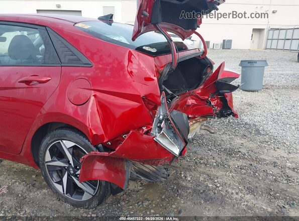 KMHLS4AG7PU597656 2023 HYUNDAI ELANTRA Red წინა ხედი