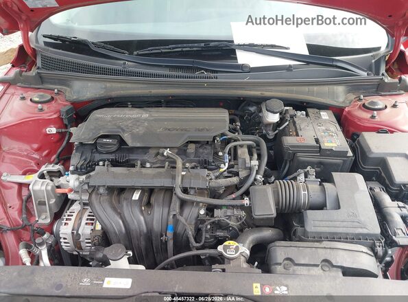 KMHLS4AG7PU597656 2023 HYUNDAI ELANTRA Red უკანა ხედი