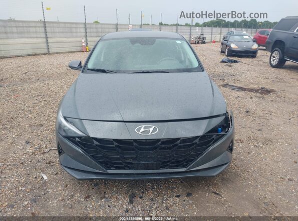 KMHLS4AG7PU616321 2023 HYUNDAI ELANTRA Gray ხელსაწყოთა პანელის ხედი