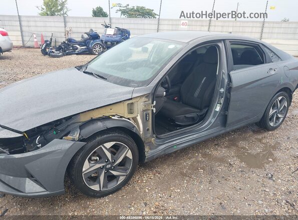 KMHLS4AG7PU616321 2023 HYUNDAI ELANTRA Gray წინა ხედი
