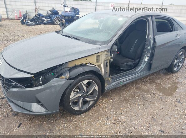 KMHLS4AG7PU616321 2023 HYUNDAI ELANTRA Gray 