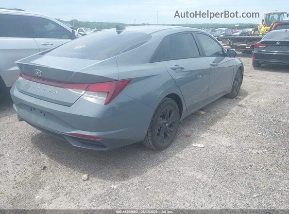 KMHLS4AG8MU116700 2021 HYUNDAI ELANTRA Green უკანა მარჯვენა