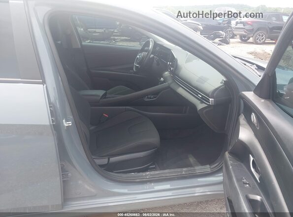 KMHLS4AG8MU116700 2021 HYUNDAI ELANTRA Green წინა სალონის ხედი