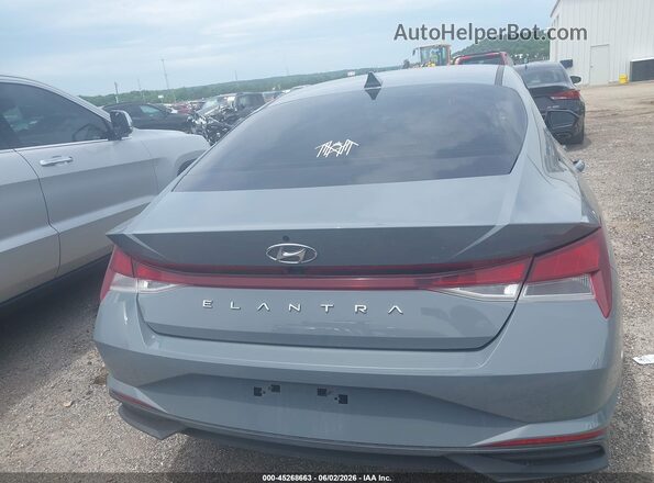 KMHLS4AG8MU116700 2021 HYUNDAI ELANTRA Green 