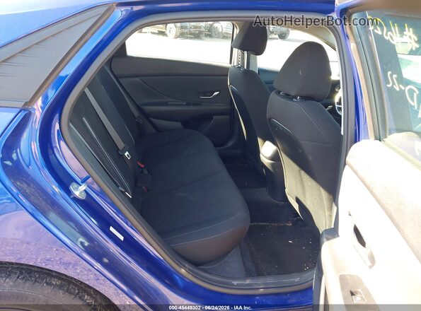 KMHLS4AG8MU189937 2021 HYUNDAI ELANTRA Blue Vista de la etiqueta del VIN