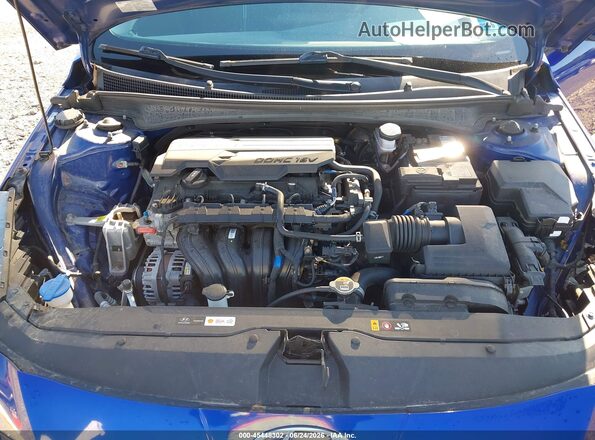 KMHLS4AG8MU189937 2021 HYUNDAI ELANTRA Blue Vista trasera