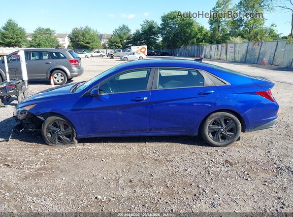 KMHLS4AG8MU189937 2021 HYUNDAI ELANTRA Blue Vista interior de 360 grados