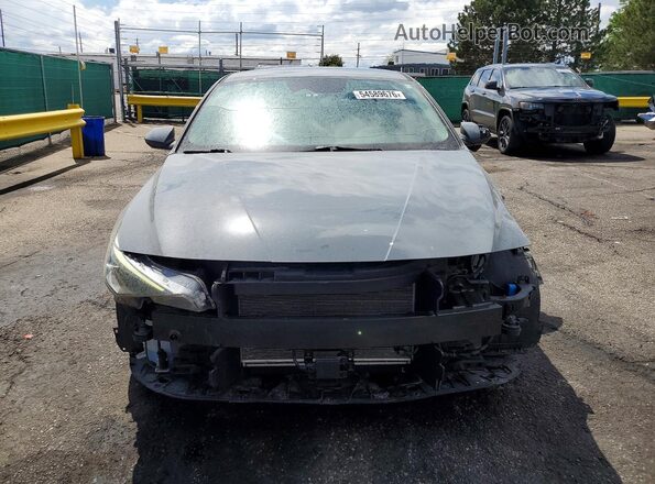 KMHLS4AG8MU194362 2021 HYUNDAI ELANTRA Gray Вид спереду