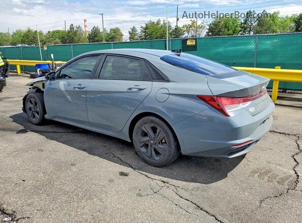 KMHLS4AG8MU194362 2021 HYUNDAI ELANTRA Gray Задня ліва чверть