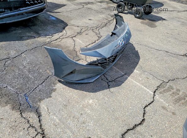 KMHLS4AG8MU194362 2021 HYUNDAI ELANTRA Gray Вид підкапотного простору