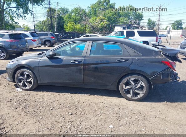 KMHLS4AG8PU403409 2023 HYUNDAI ELANTRA Черный Панорамный вид салона 360°