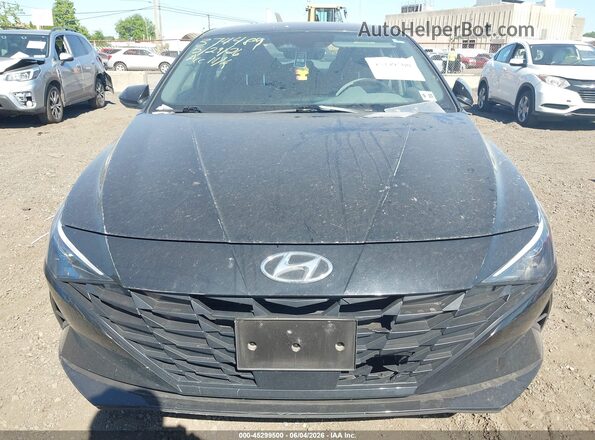 KMHLS4AG8PU403409 2023 HYUNDAI ELANTRA Черный Вид щитка приборов