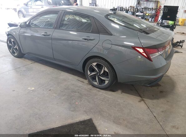 KMHLS4AG8PU431548 2023 HYUNDAI ELANTRA Серый Задняя левая четверть