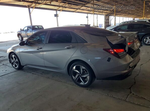 KMHLS4AG8PU487957 2023 HYUNDAI ELANTRA Gray Հետևի ձախ