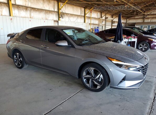 KMHLS4AG8PU487957 2023 HYUNDAI ELANTRA Gray Առջևի աջ