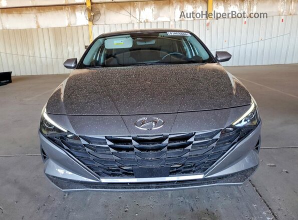 KMHLS4AG8PU487957 2023 HYUNDAI ELANTRA Gray Դիմացի տեսք