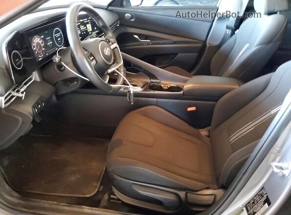 KMHLS4AG8PU487957 2023 HYUNDAI ELANTRA Gray Սալոնի դիմացի տեսք