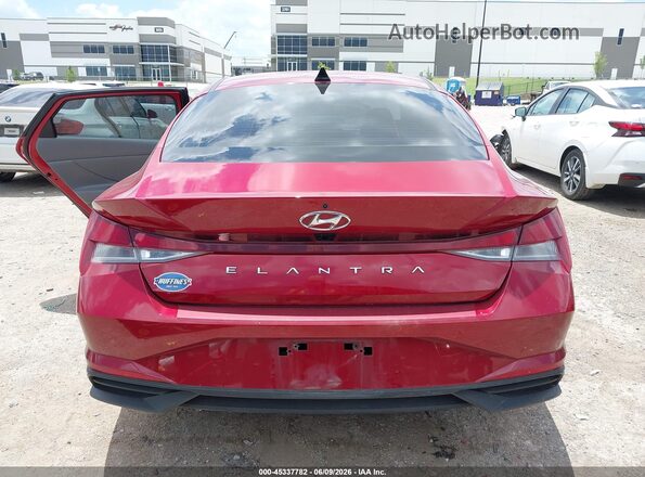 KMHLS4AG8PU563919 2023 HYUNDAI ELANTRA Red 