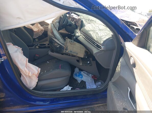KMHLS4AG8PU568926 2023 HYUNDAI ELANTRA Blue წინა სალონის ხედი