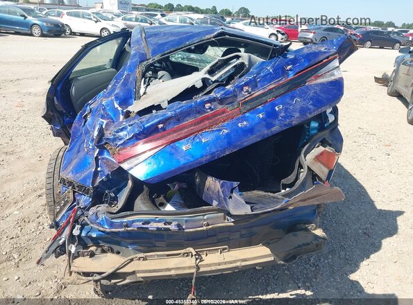 KMHLS4AG8PU568926 2023 HYUNDAI ELANTRA Blue წინა ხედი