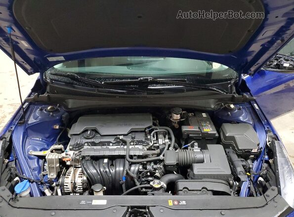 KMHLS4AG9NU314381 2022 HYUNDAI ELANTRA Blue 