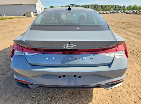 KMHLS4AG9PU404911 2023 HYUNDAI ELANTRA Blue უკანა ხედი
