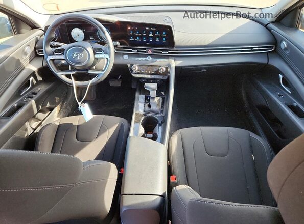 KMHLS4AG9PU404911 2023 HYUNDAI ELANTRA Blue წინა პანელის ხედი