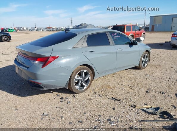 KMHLS4AG9PU448309 2023 HYUNDAI ELANTRA Gray უკანა მარჯვენა