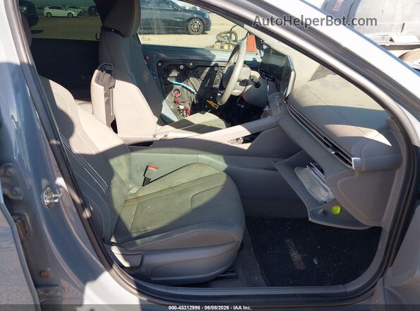 KMHLS4AG9PU448309 2023 HYUNDAI ELANTRA Gray წინა სალონის ხედი