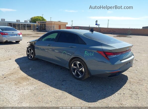 KMHLS4AG9PU448309 2023 HYUNDAI ELANTRA Gray უკანა მარცხენა
