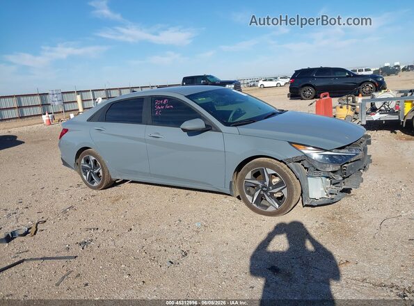 KMHLS4AG9PU448309 2023 HYUNDAI ELANTRA Gray სალონის 360-გრადუსიანი ხედი