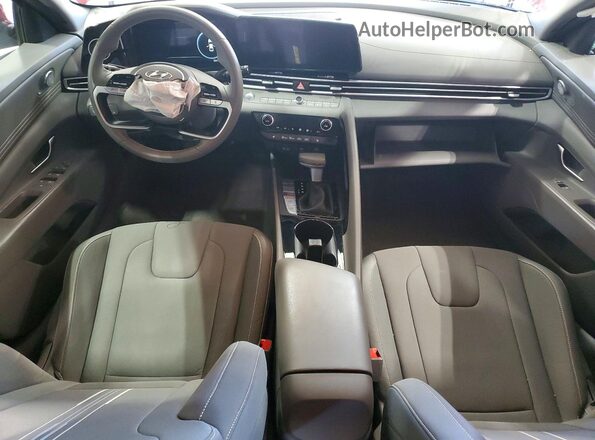 KMHLS4AG9PU459889 2023 HYUNDAI ELANTRA Red Вид панелі приладів