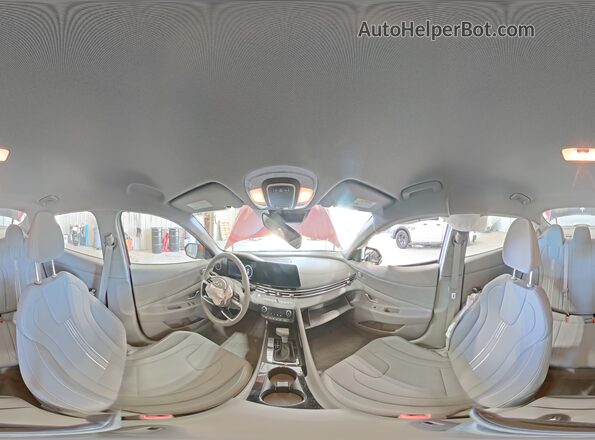 KMHLS4AG9PU459889 2023 HYUNDAI ELANTRA Red Вид наклейки з VIN-кодом