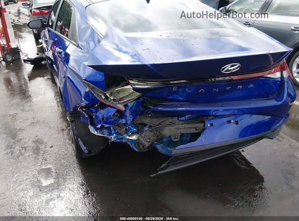 KMHLS4AG9PU557112 2023 HYUNDAI ELANTRA Blue წინა ხედი