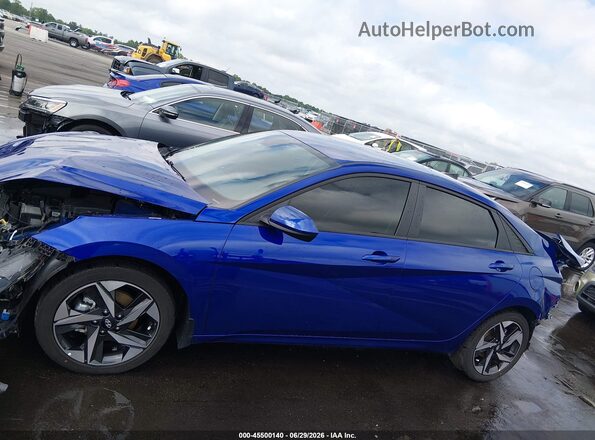 KMHLS4AG9PU557112 2023 HYUNDAI ELANTRA Blue სალონის 360-გრადუსიანი ხედი