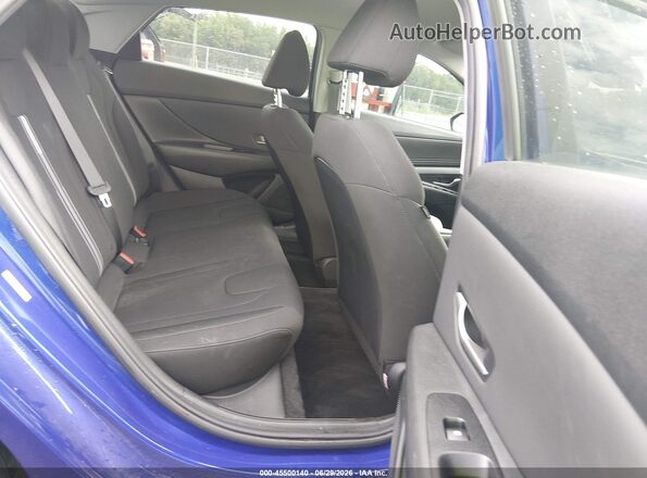KMHLS4AG9PU557112 2023 HYUNDAI ELANTRA Blue VIN კოდის სტიკერის ხედი