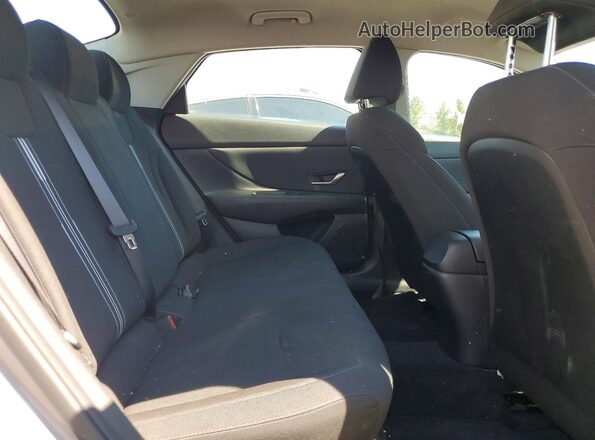 KMHLS4AGXMU211758 2021 HYUNDAI ELANTRA Silver Հետևի նստատեղերի տեսք