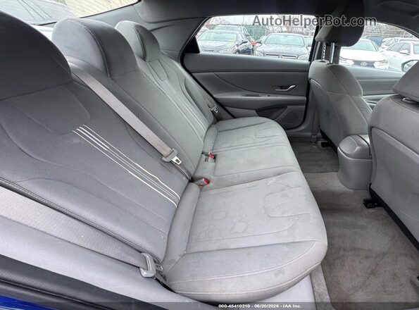 KMHLS4AGXNU314292 2022 HYUNDAI ELANTRA Blue Вид спереду